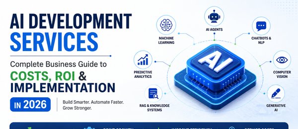 AI Development Services 2026: Complete Guide, Costs, ROI