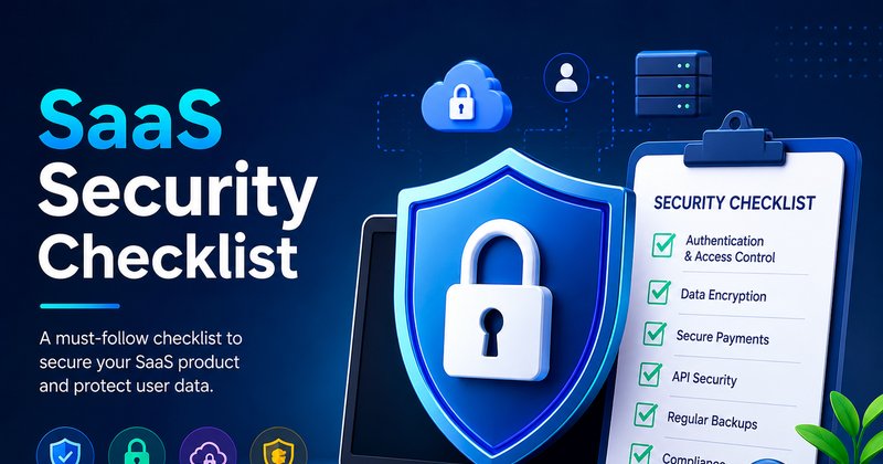 SaaS Security Checklist: What Every Founder Must Know Before Launch