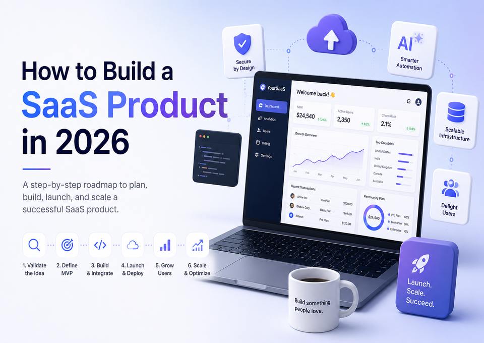 SaaS Product Development 2026 | Complete Guide for Startups and Enterprises